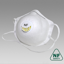 Полумаска фильтрующая NF95V DELTA FFP2